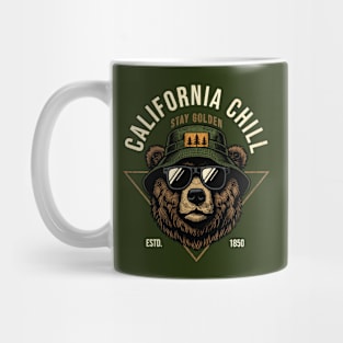 Vintage California Chill // California Bear Head Mug